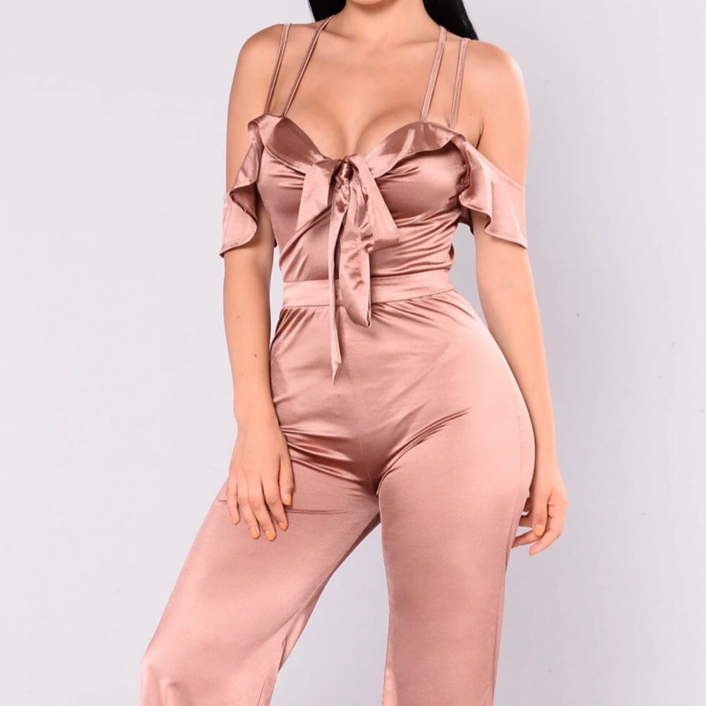 Off Shoulder Jumpsuit